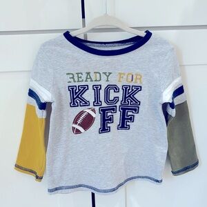 Mud Pie baby boy top 🏈